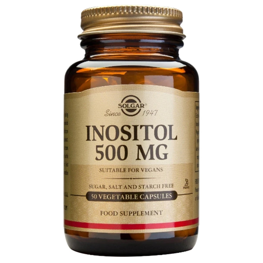 Inositol 500 Mg 50 Capsulas | Solgar - Dietetica Ferrer