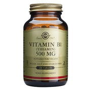 Vitamina B1 500 Mg (Tiamina) 100 Comprimidos | Solgar - Dietetica Ferrer