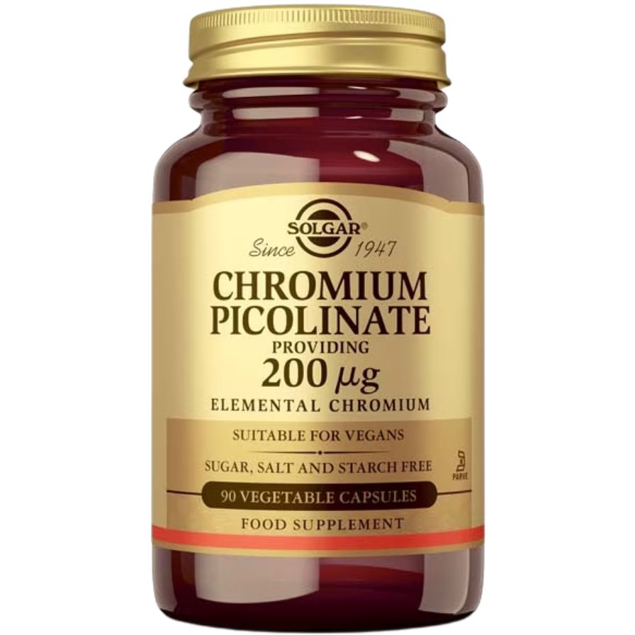 Chromium Picolinate 200 µg | 90 Capsulas | Solgar - Dietetica Ferrer