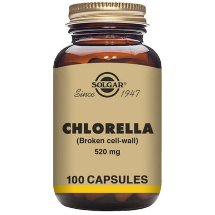 Chlorella 520 Mg 100 Capsulas | Solgar - Dietetica Ferrer
