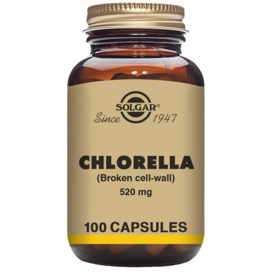 Chlorella 520 Mg 100 Capsulas | Solgar