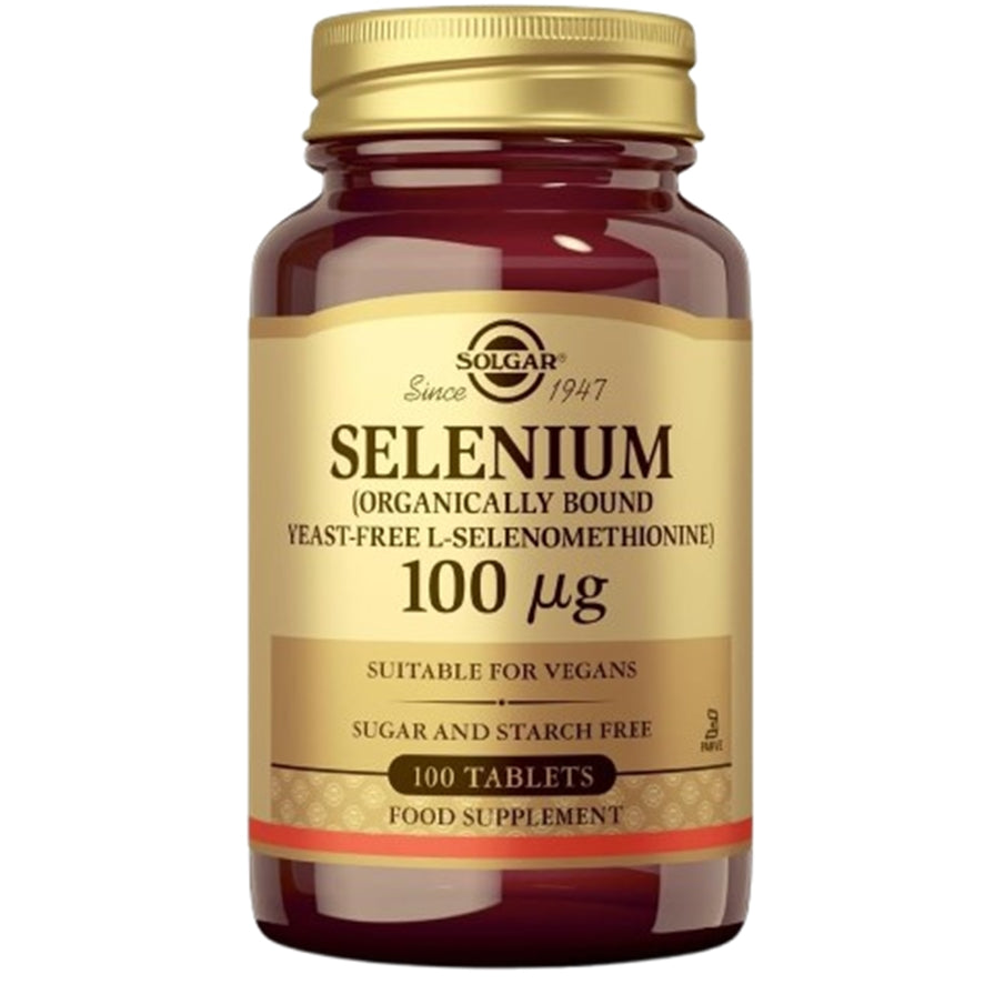 Selenium 100 µg 100 Comprimidos | Solgar