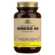 Ginkgo 60 Capsulas | Solgar - Dietetica Ferrer