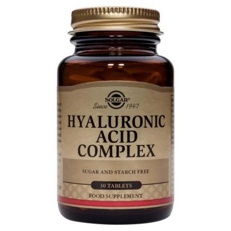 Acido Hialuronico Complex 30 Comprimidos | Solgar - Dietetica Ferrer