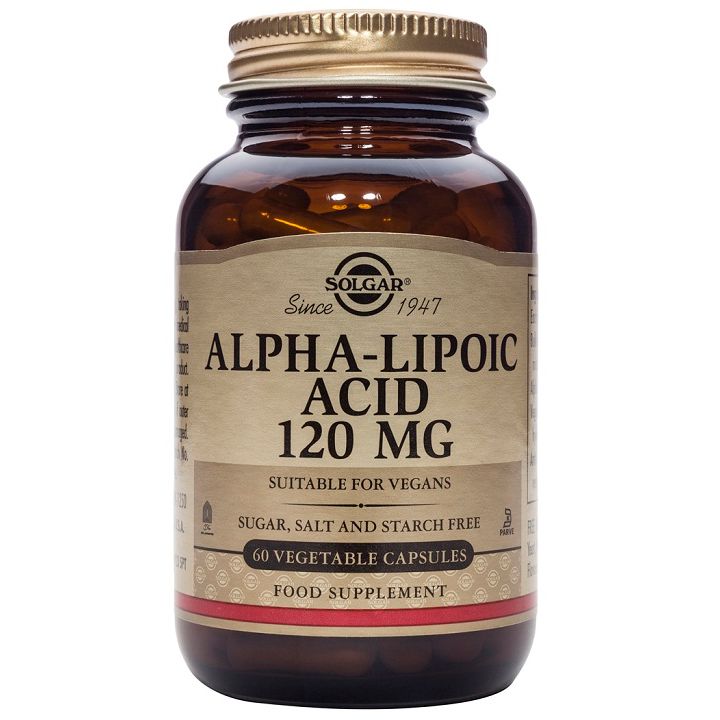 Alpha Lipoic Acid 120 Mg 60 Capsulas | Solgar - Dietetica Ferrer