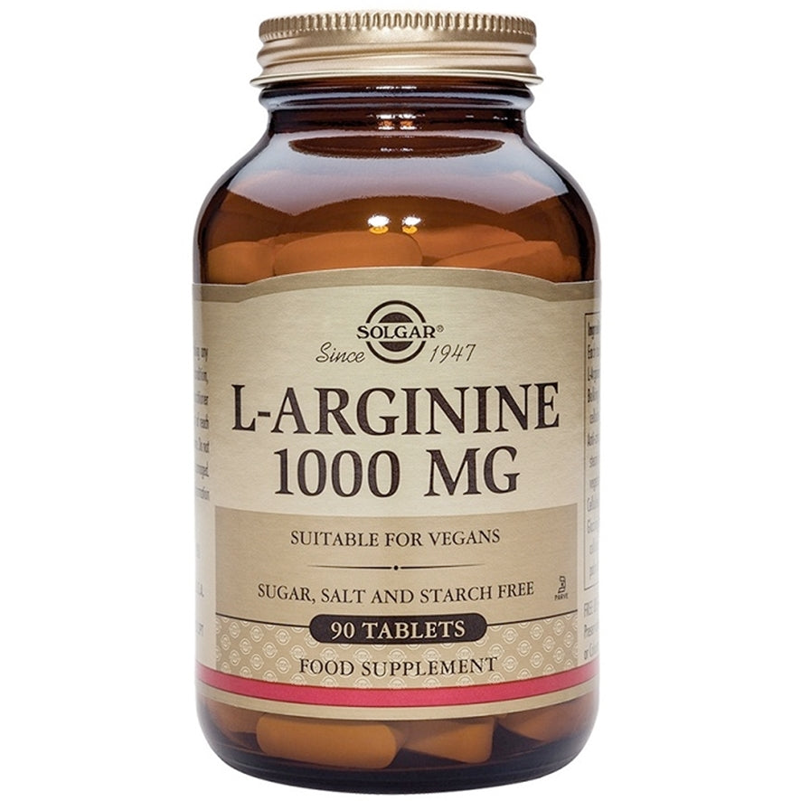 L Arginine 1000 Mg 90 Comprimidos | Solgar - Dietetica Ferrer