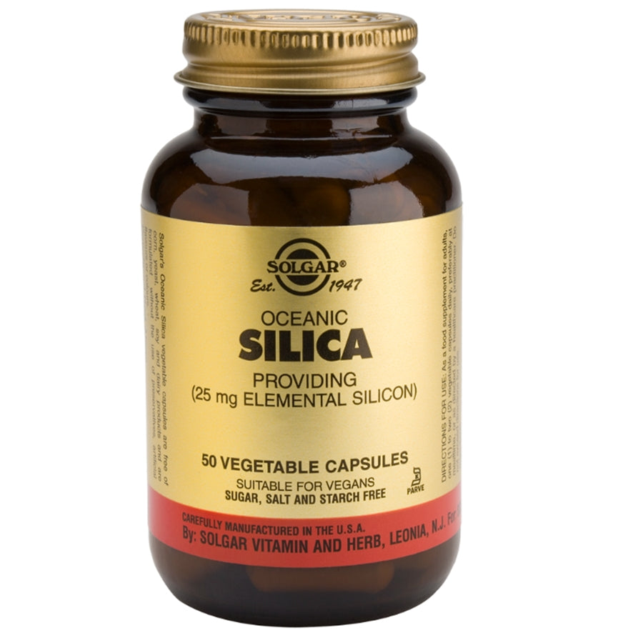 Silice Oceanico 25 Mg 50 Capsulas | Solgar - Dietetica Ferrer