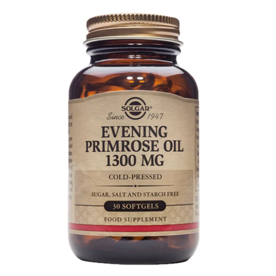 Aceite de Primula de Rosa 1300 Mg 30 Capsulas | Solgar - Dietetica Ferrer
