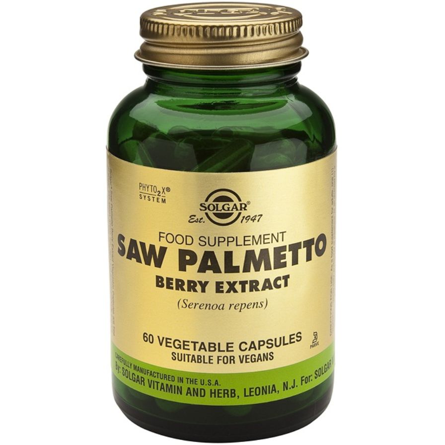 Saw Palmetto Sabal 60 Capsulas | Solgar - Dietetica Ferrer