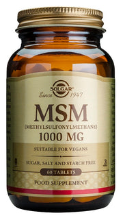 Msm 1000 Mg 60 Comprimidos | Solgar - Dietetica Ferrer