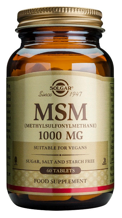 Msm 1000 Mg 60 Comprimidos | Solgar - Dietetica Ferrer