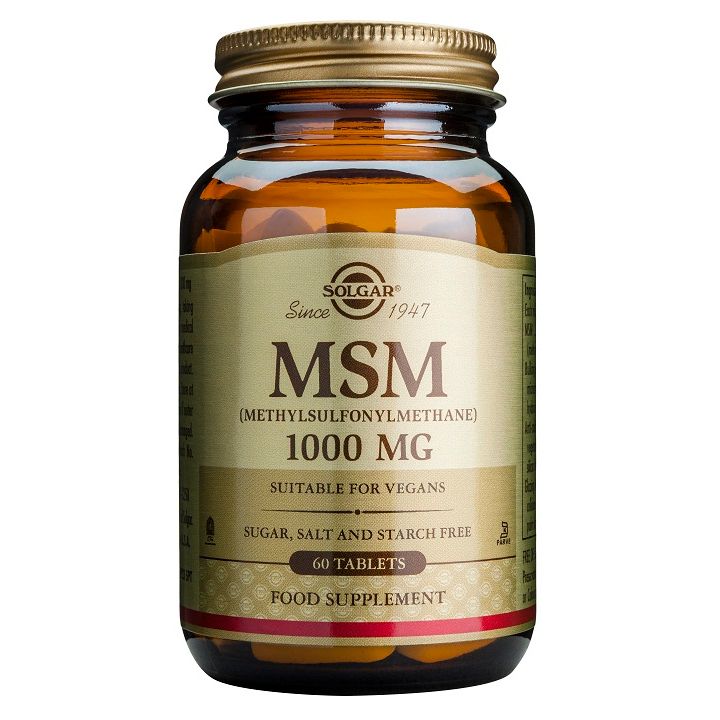 Msm 1000 Mg 60 Comprimidos | Solgar - Dietetica Ferrer