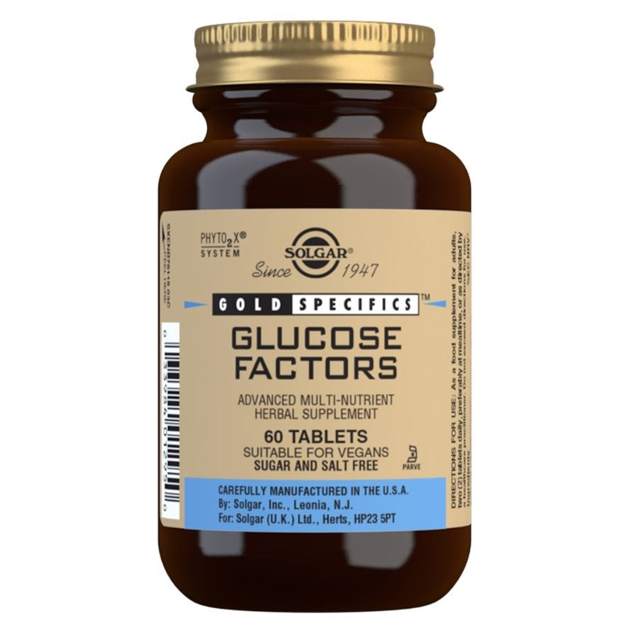 Gold Specifics Glucose Factors 60 Comprimidos | Solgar - Dietetica Ferrer