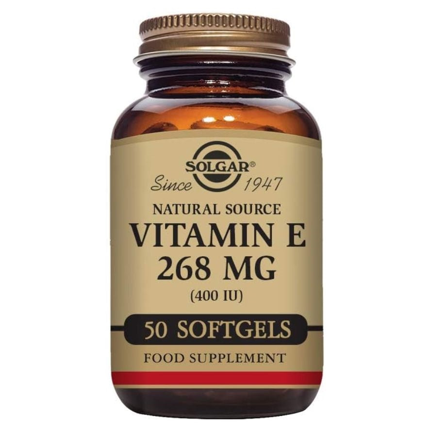 Vitamin E 268 Mg 400 Ui 50 Capsulas | Solgar - Dietetica Ferrer