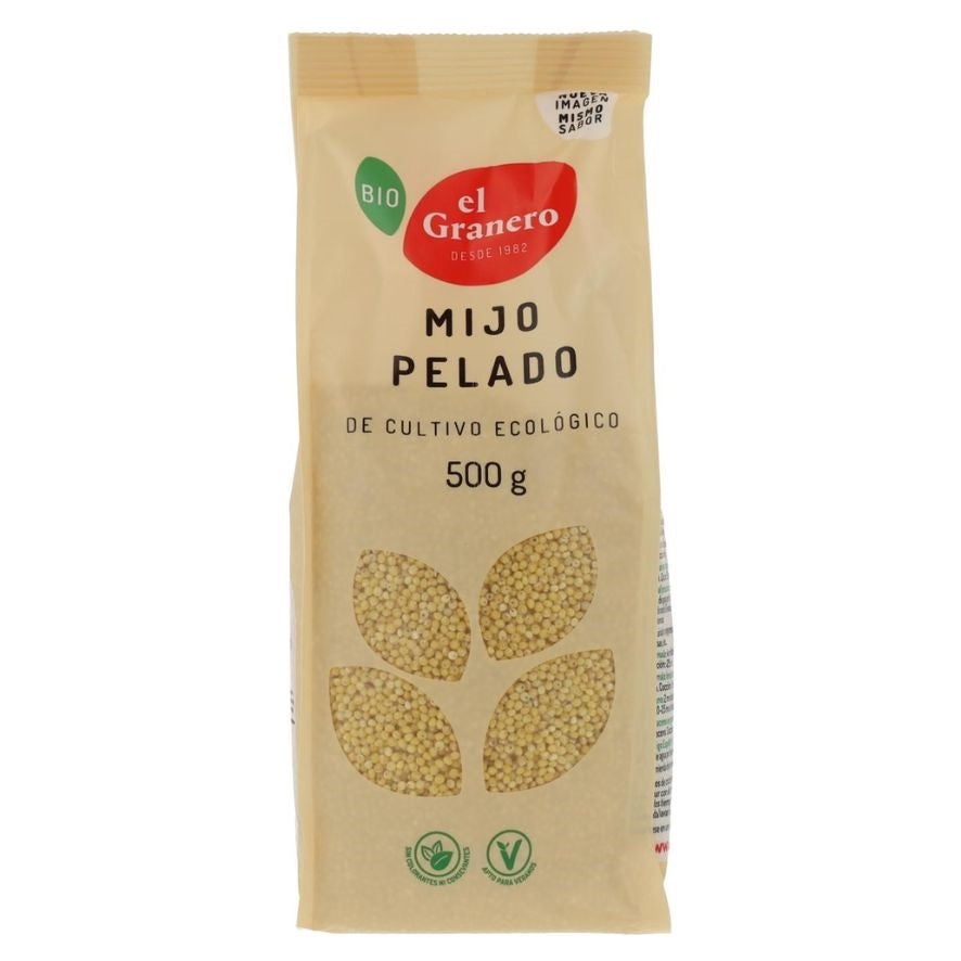 Mijo Pelado Bio 500 gr | El Granero Integral - Dietetica Ferrer
