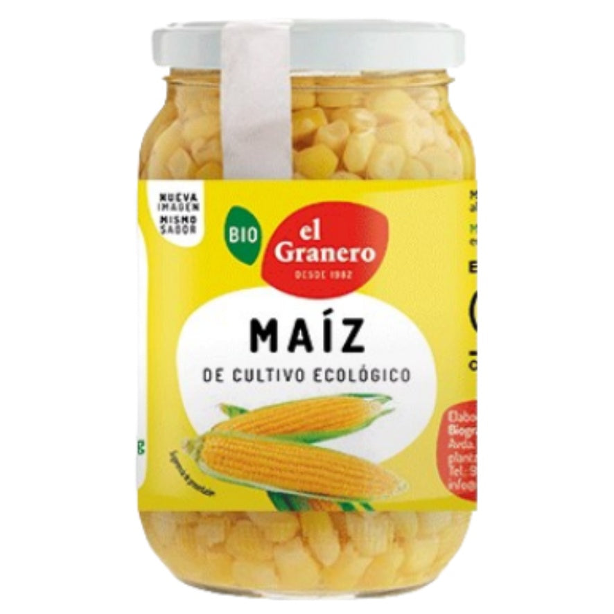 Maiz Dulce Cocido Bio 369 gr | El Granero Integral