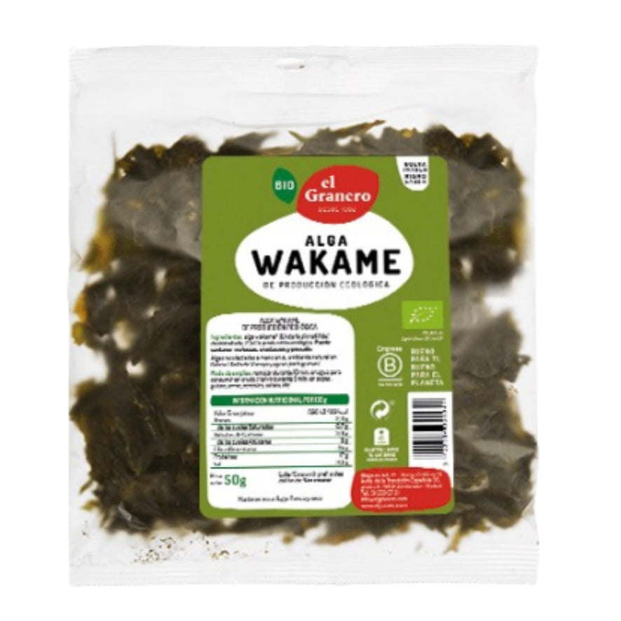 Alga Wakame Bio 50 gr | El Granero Integral