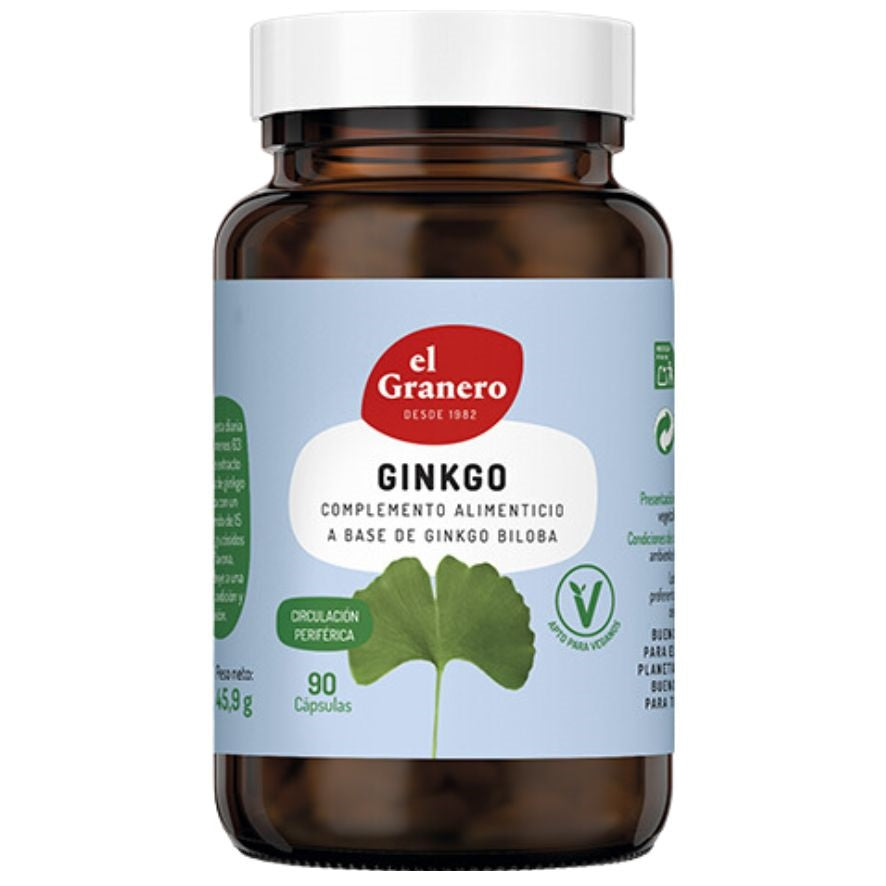 Ginkgo Biloba Capsulas | El Granero Integral - Dietetica Ferrer