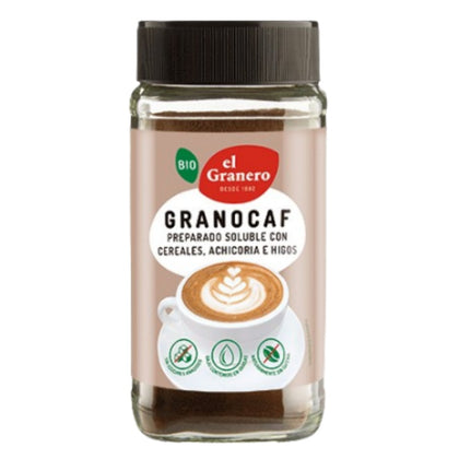 Granocaf Preparado Soluble de Cereales Bio 100 gr | El Granero Integral - Dietetica Ferrer