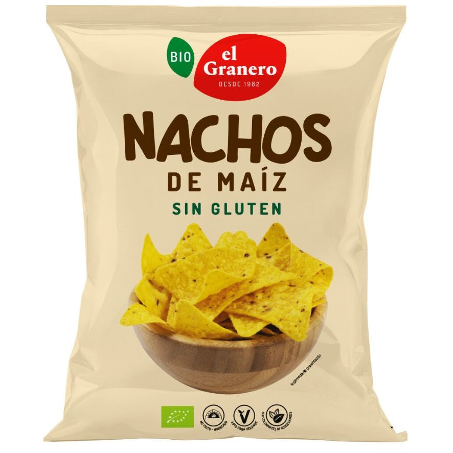 Nachos Bio 125 gr | El Granero Integral
