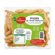 Picos de Espelta Bio 150 gr | El Granero Integral - Dietetica Ferrer