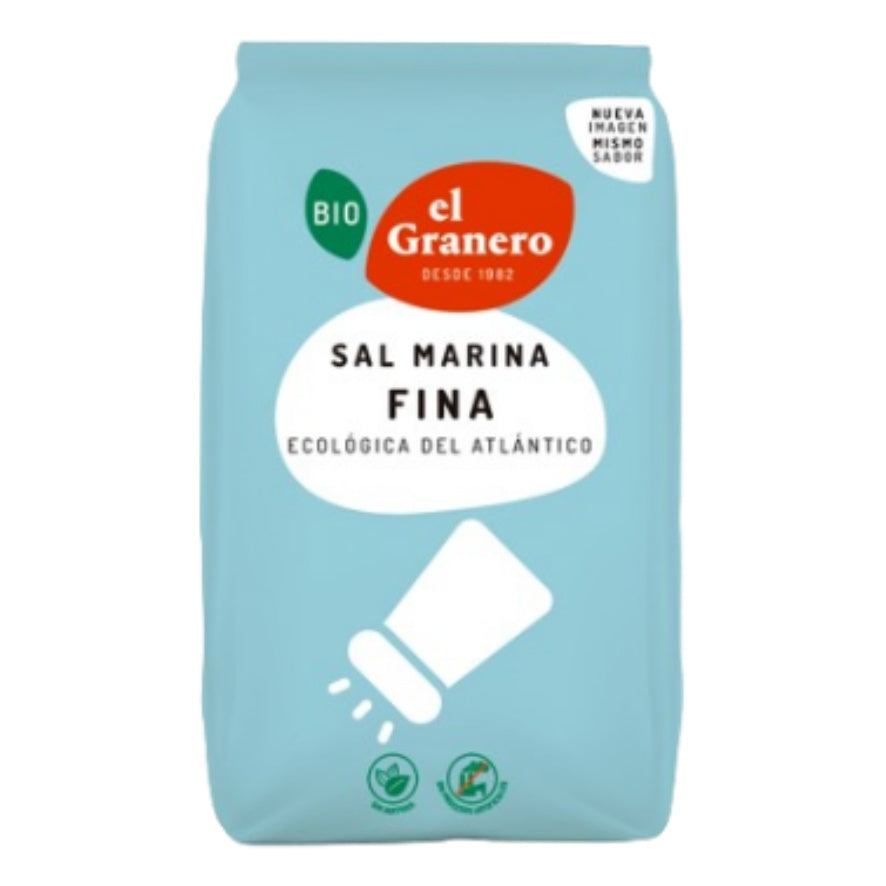 Sal Marina Fina Ecologica 1 Kg | El Granero Integral - Dietetica Ferrer