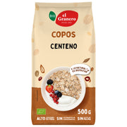 Copos de Centeno Bio 500 gr | El Granero Integral - Dietetica Ferrer