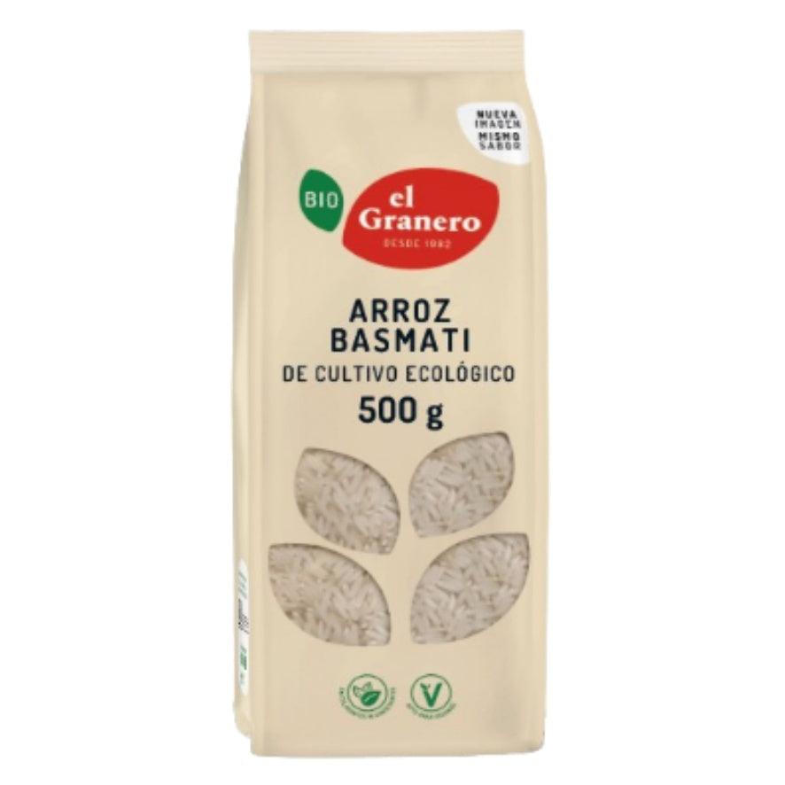 Arroz Basmati Bio 500 gr | El Granero Integral - Dietetica Ferrer
