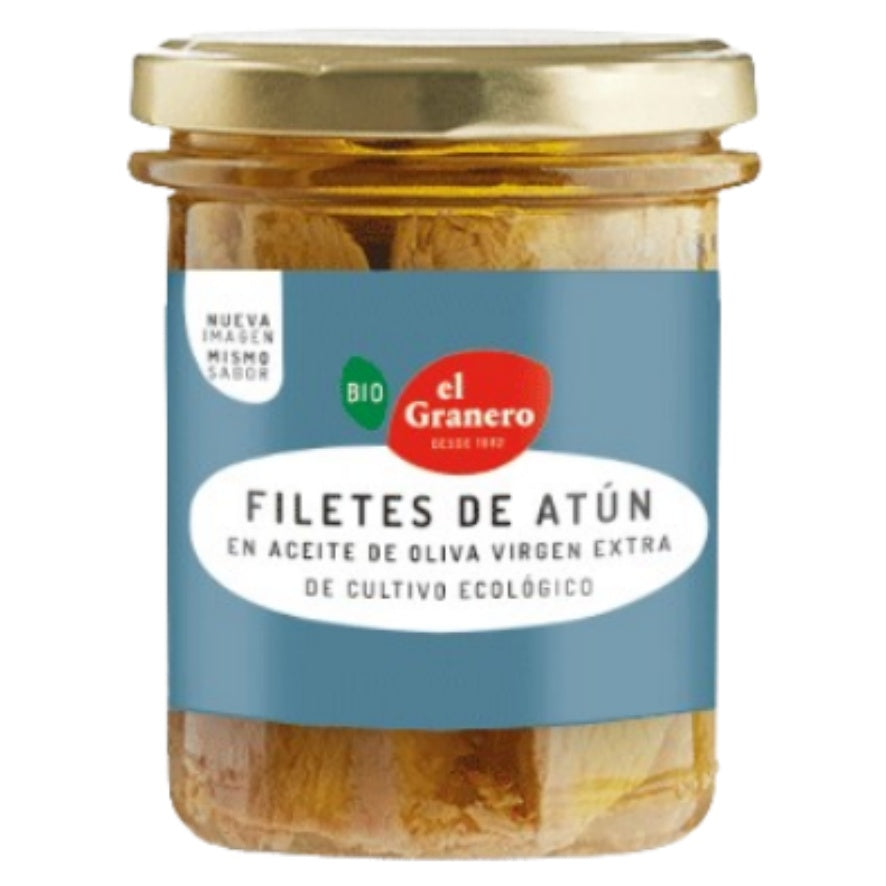 Filetes de Atun Bio 195 gr | El Granero Integral - Dietetica Ferrer