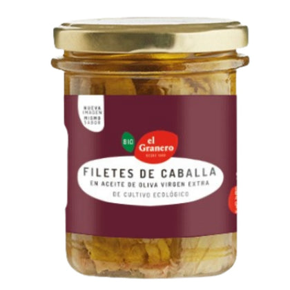 Filetes de Caballa Bio 195 G | El Granero Integral - Dietetica Ferrer
