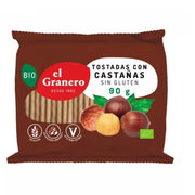 Tostadas de Castaña Bio 90 gr | El Granero Integral - Dietetica Ferrer