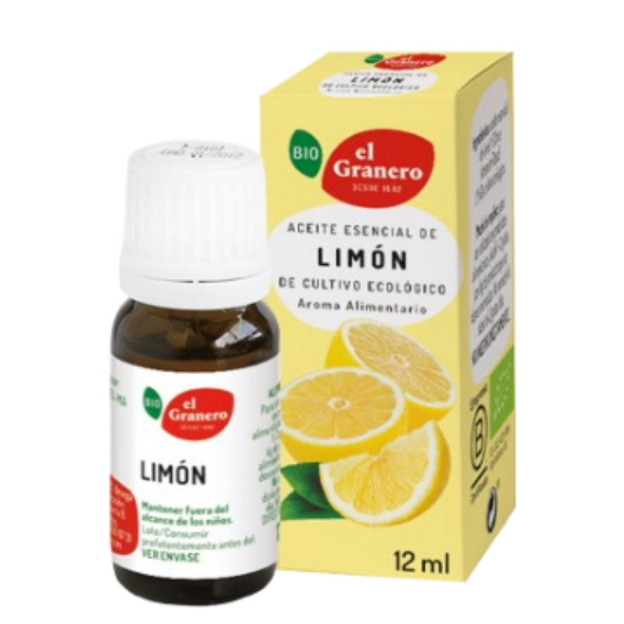 Aceite Esencial de Limon Bio 12 ml | El Granero Integral