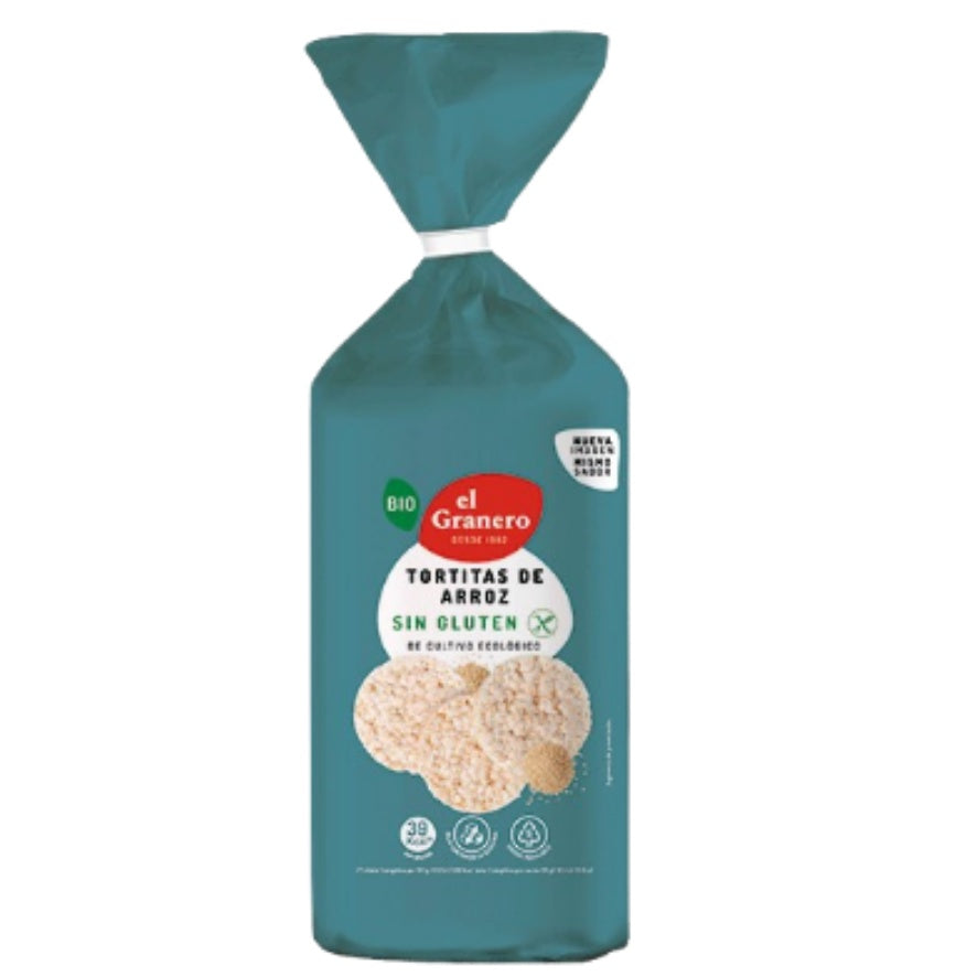 Tortitas de Arroz Bio 115 gr | El Granero Integral - Dietetica Ferrer