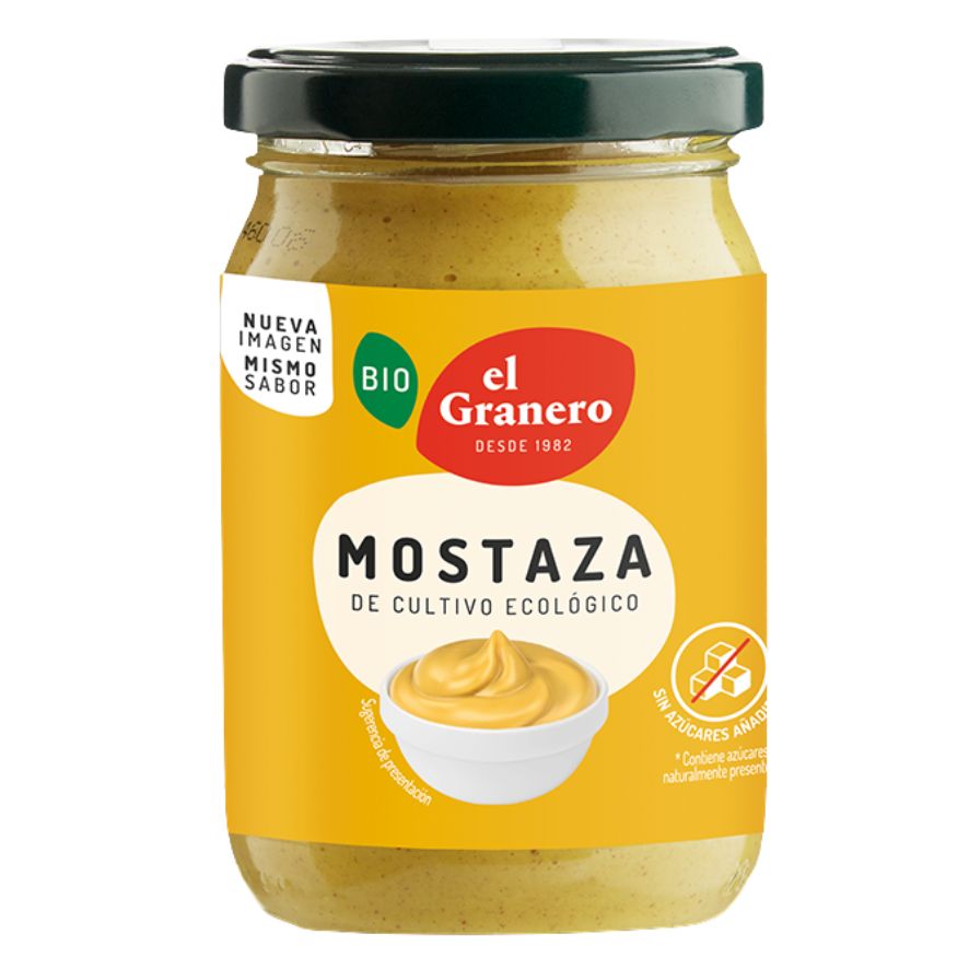 Mostaza Bio 200 gr | El Granero Integral - Dietetica Ferrer