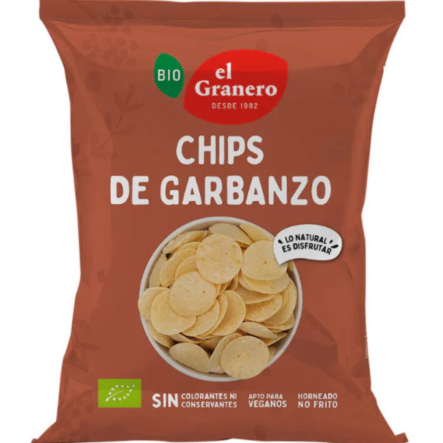 Chips de Garbanzos Bio 80 gr | El Granero Integral