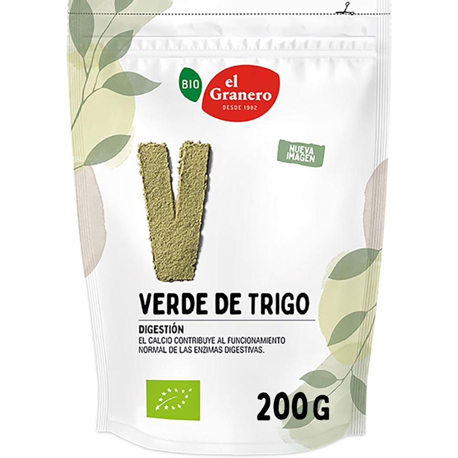 Verde de Trigo Bio 200 gr | El Granero Integral - Dietetica Ferrer