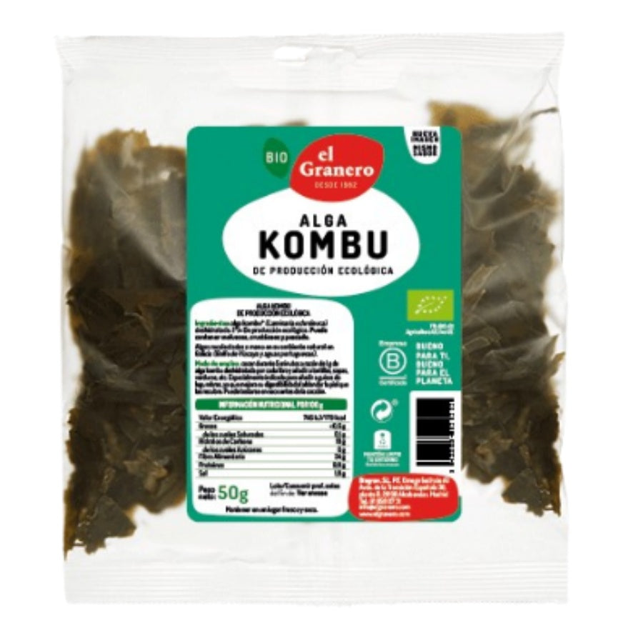 Alga Kombu Bio 50 gr | El Granero Integral - Dietetica Ferrer