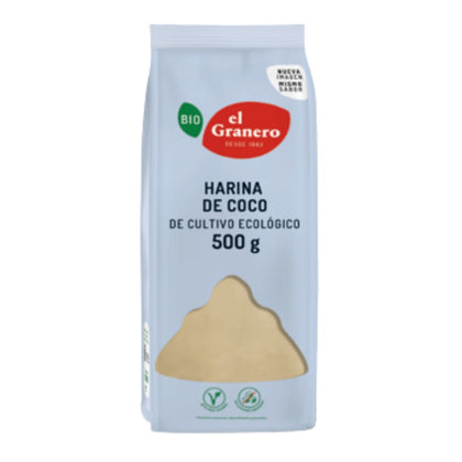 Harina de Coco Bio 500 gr | El Granero Integral - Dietetica Ferrer