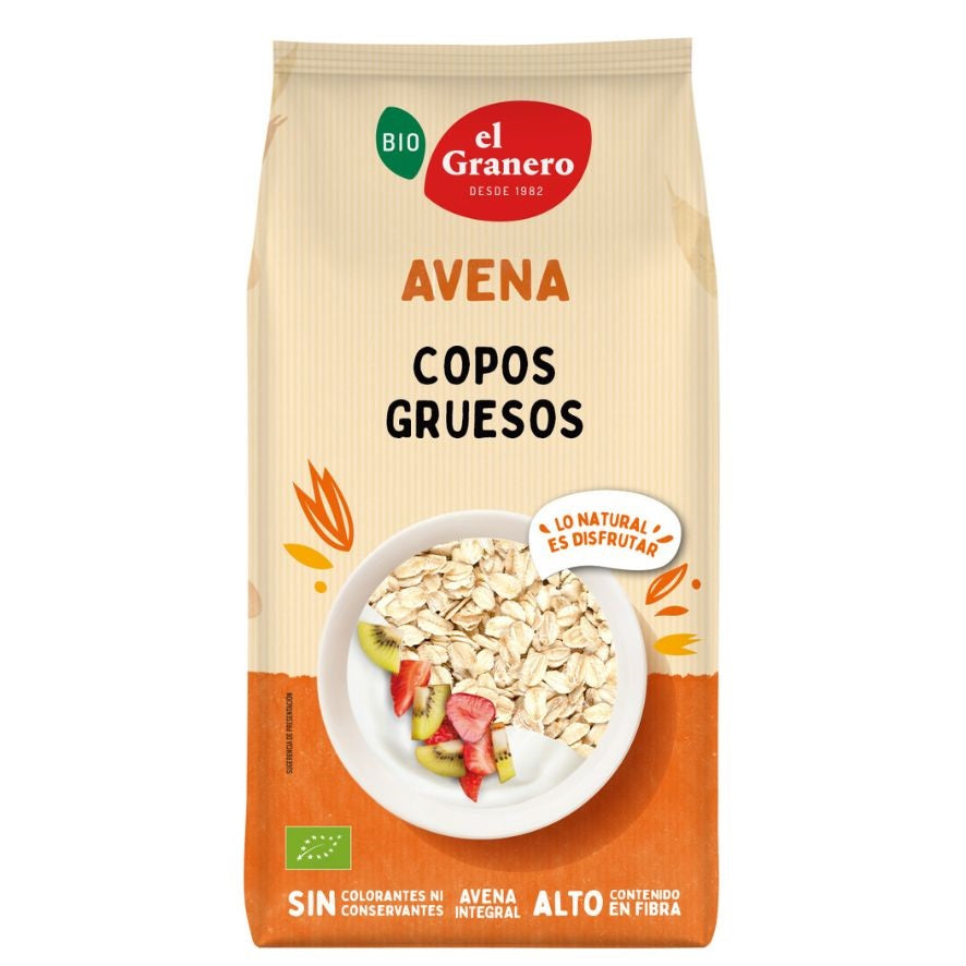 Copos de Avena Integral Bio | El Granero Integral - Dietetica Ferrer