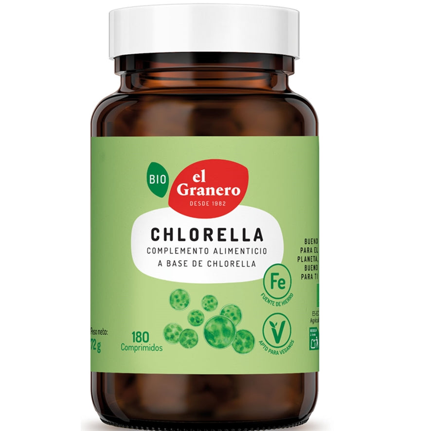 Chlorella Bio 180 Comprimidos | El Granero Integral