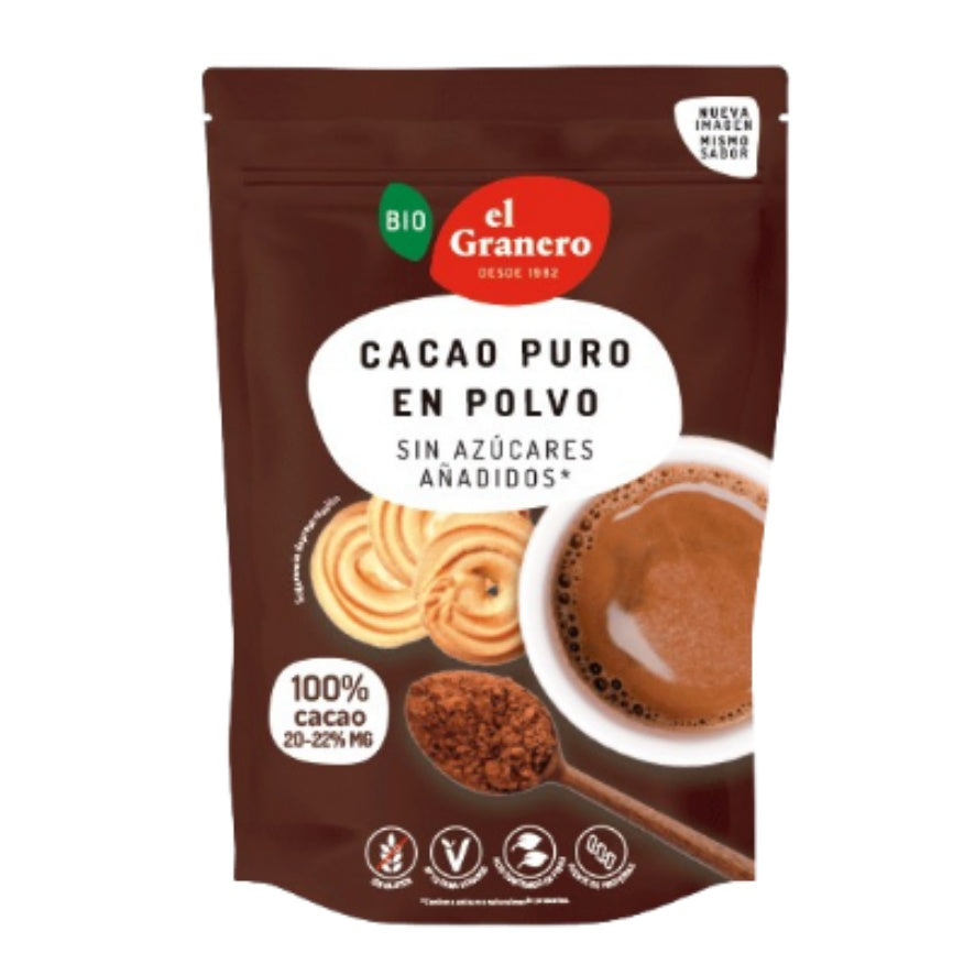 Cacao En Polvo Bio 250 Gr | El Granero Integral