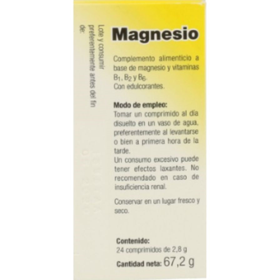 Magnesio + Vitamina B 24 Comprimidos | Vallesol - Dietetica Ferrer