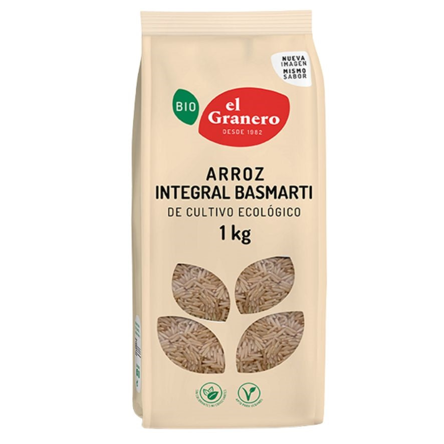 Arroz Integral Basmati Bio | El Granero Integral