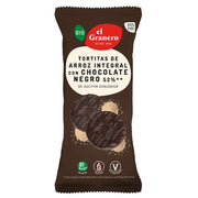 Tortitas de Arroz Con Chocolate Negro 60% 6 Unidades | El Granero Integral