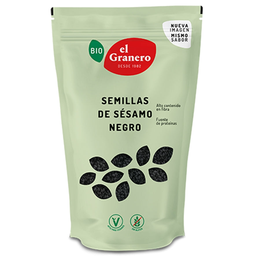 Semillas de Sesamo Negro Bio 200 gr | El Granero Integral
