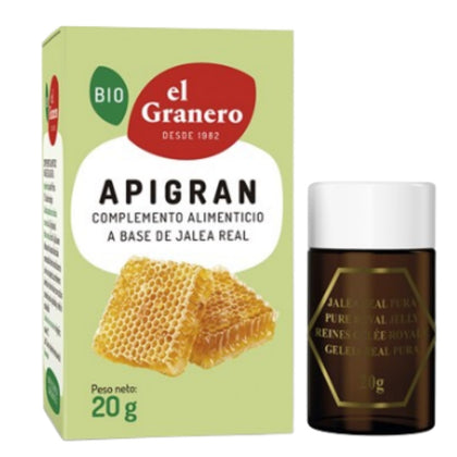 Apigran Jalea Real Bio 20 gr | El Granero Integral