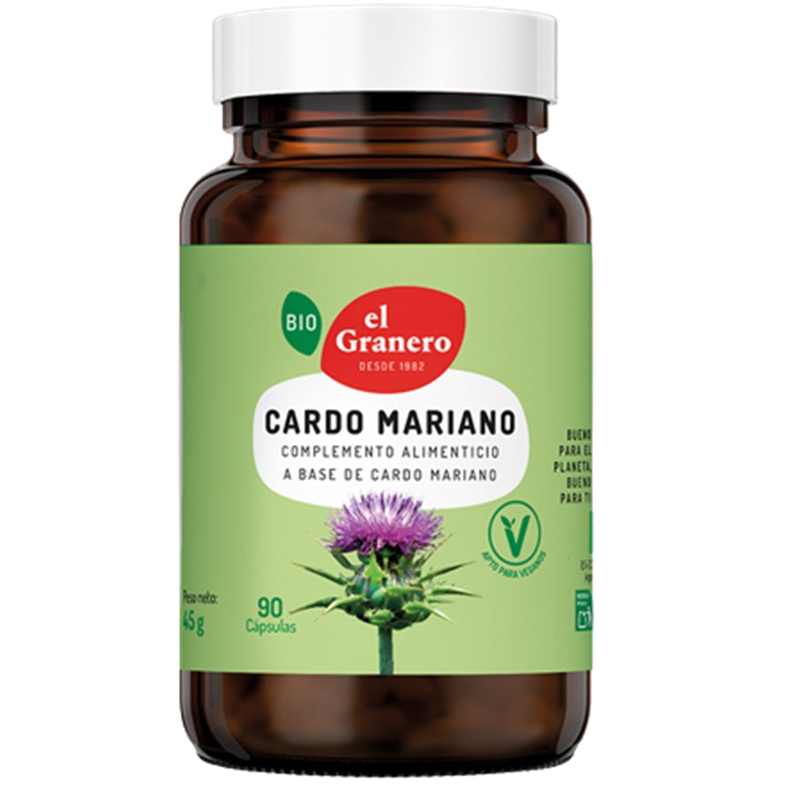 Cardo Mariano Bio 90 Capsulas | El Granero Integral - Dietetica Ferrer