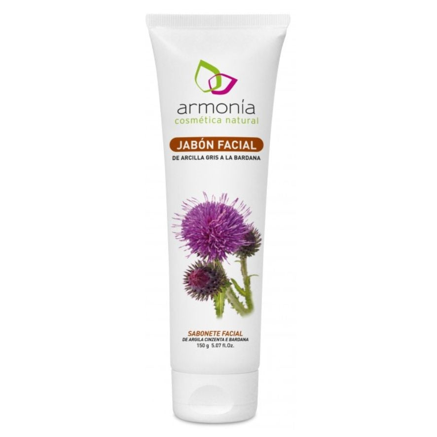 Jabon Facial de Arcilla Gris 150 ml | Armonia Natural - Dietetica Ferrer