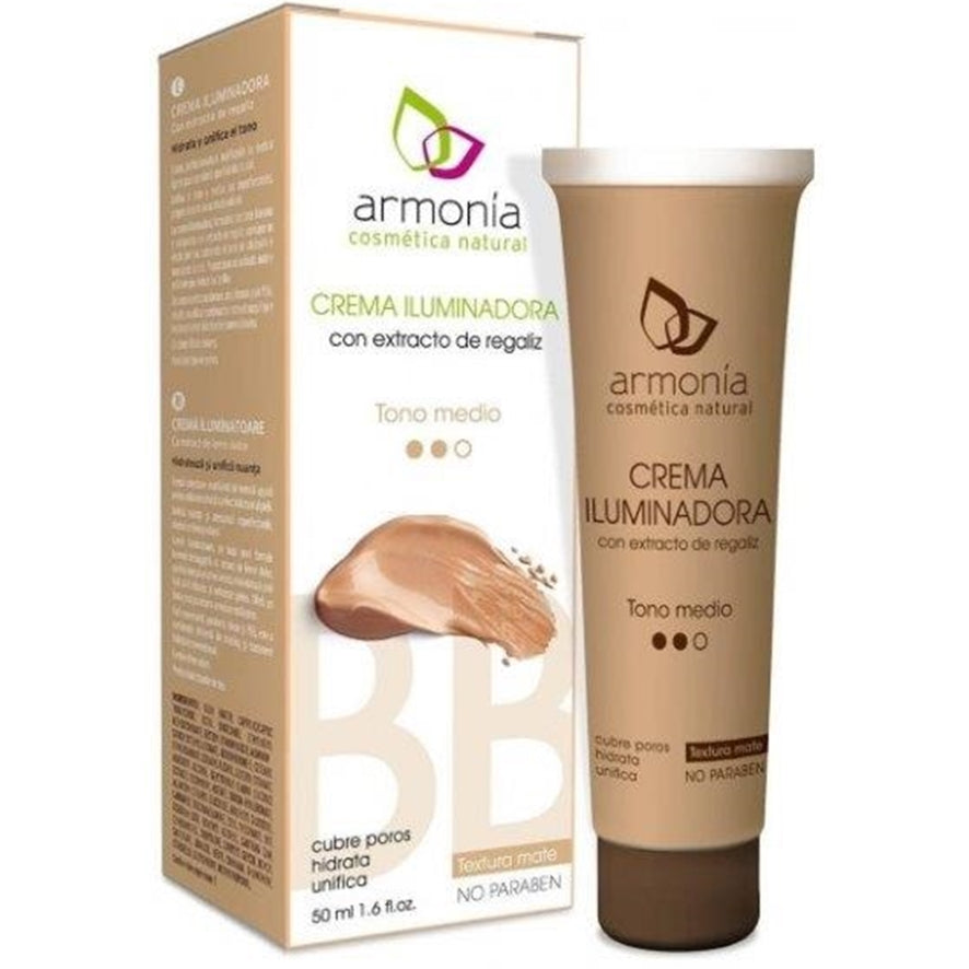 Crema Iluminadora Tono Medio 50 ml | Armonia Natural - Dietetica Ferrer