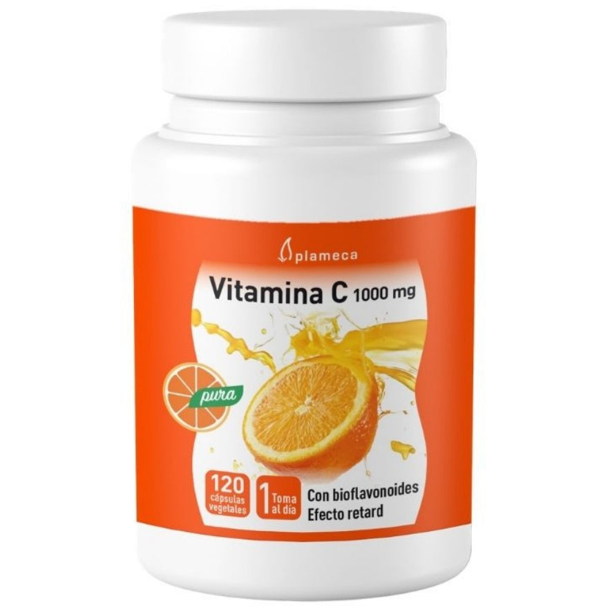 Vitamina C 1000 Mg 120 Cápsulas | Plameca - Dietetica Ferrer
